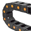 Plastic Drag Chain Cable Carrier Open Type with End Connectors
