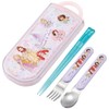 Skater 25 TACC2AG Children's Lunch Box Trio Set, Chopsticks, Spoon