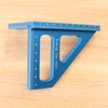KETIPED 3D Multi-Angle Measuring Ruler,45/90 Degree Aluminum Alloy Woodworking Square