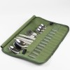 Cutlery Storage Bag Cooking Set Portable Roll up Pouch Bag