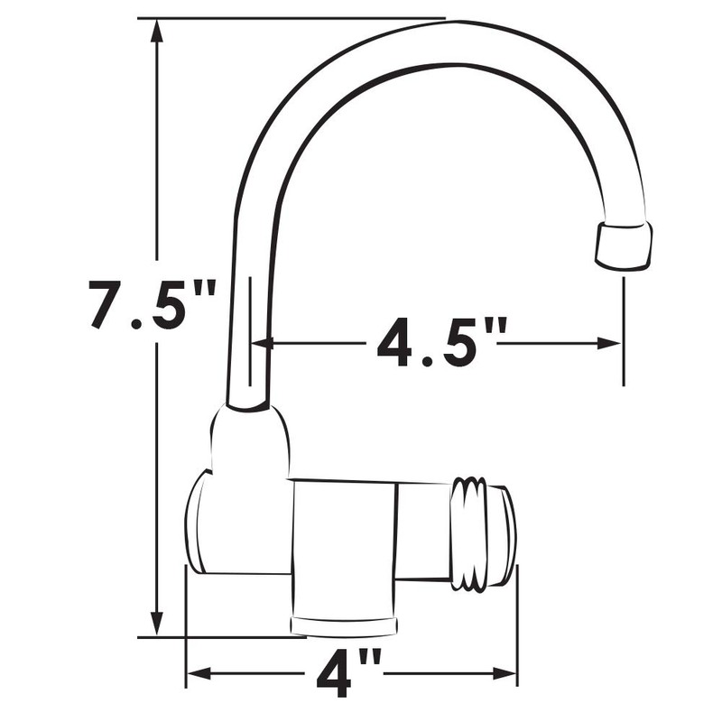 ITC Manufacturers' Select Chrome 7.5" X 4" Fold-Down Bar Cockpit