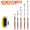 LAANPOLE 12FT Car Wash Brush with Long Handle, Car Cleaning