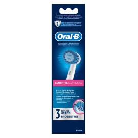 Oral-B Sensitive Gum Care Replacement Electric Toothbrush Head 3 Ct