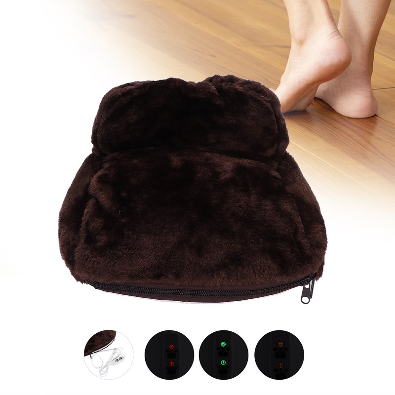 Electric Heated Foot Warmer USB Foot Heat Therapy Wrap Adjustable