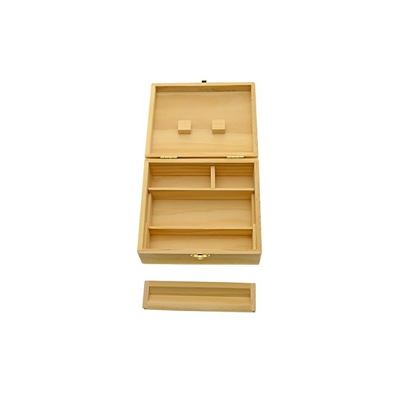 Rolling Supreme Large Wooden Box for DIY Turner - 17