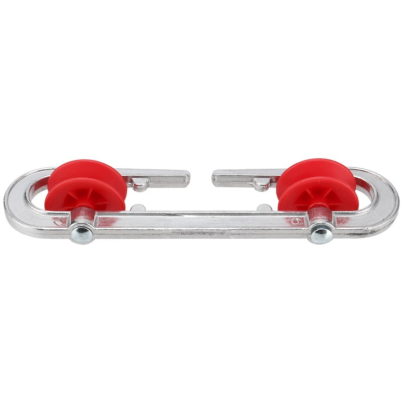 KEILEOHO 4 Pack Clothesline Spreader, Aluminum Clothesline Spreader Plastic Wheel
