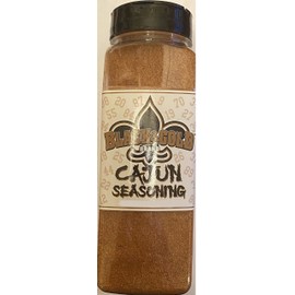 Andy Roo's Black and Gold Cajun All Purpose Seasoning, 24 Ounce Bulk Shaker (No MSG Blend, All Natural Spices)