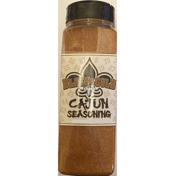 Andy Roo's Black and Gold Cajun All Purpose Seasoning, 24