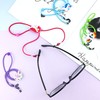 YETOOME 8 PCS Kids Glasses Strap Unicorn Rainbow Anti-slip Eyeglass
