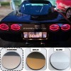 Advanced Trims CHROME 1/16 RAISED LETTERS FOR C5 CORVETTE 97-2004