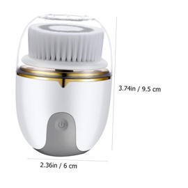 NOLITOY Gentle Electric Facial Cleanser Face Cleaning Brush Deep Cleanse Makeup Removal Blackheads Perfect Present for Women Triple-effect Cleansing