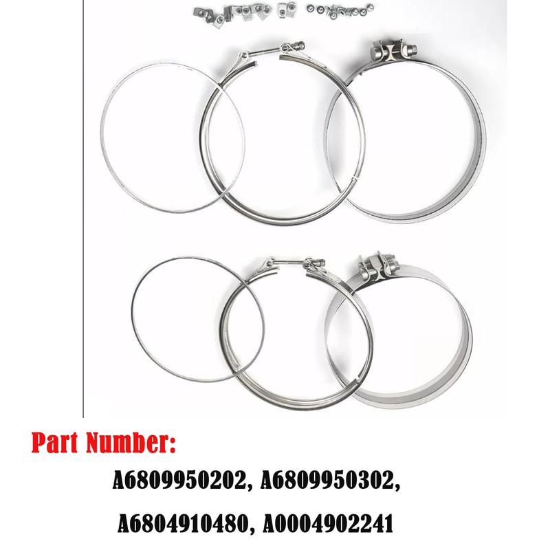 BST BSSP Filter Clamp & Gasket Kit Compatible with Det