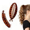 2 Pcs Banana Hair Clips for Hair,5.5 Inch Large Banana