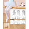 Daydance Black Toddler Girls Transition Tights Ultra Soft Ballet Convertible