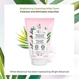 Yves Rocher Espuma Facial Limpiadora Iluminadora Bright Botanical 125 ml
