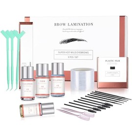 Bluemega permanente de cejas Laminado de Cejas, Juego de Cejas a Prueba de Agua de Larga Duración, Cejas Pop y Elegantes Hechas Por ti Misma, Kit de L