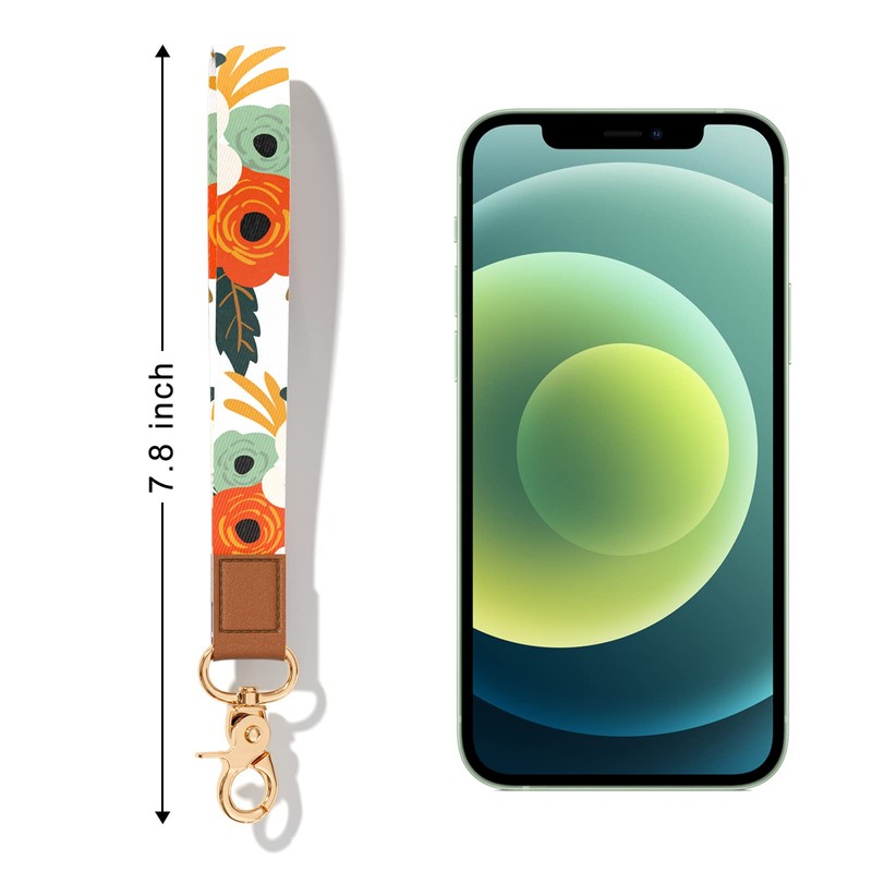 Hsxnam Wrist Lanyard Key Chain, Cute Wristlet Strap Keychain Holder