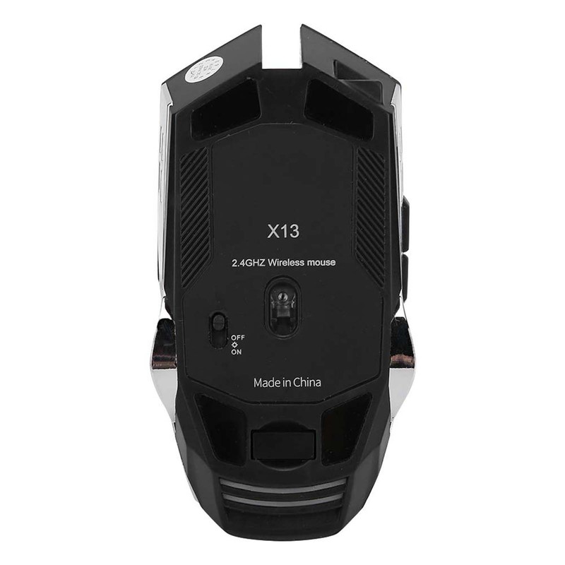 X13 Wireless Rechargeable Gaming Mouse Mute Water Cooled Luminous Mechanical