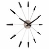 NexTime Plug Inn Wall Clock, Silver