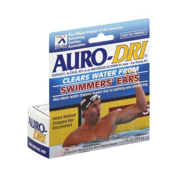 Auro-Dri Ear Drying Aid, 1 oz. - Buy Packs and SAVE (Pack of 3)