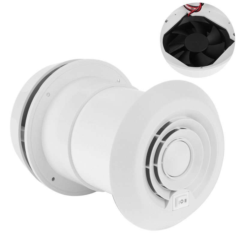 12V Exhaust Fan Dome TopMounted Mute Cooling Air Vent Strong