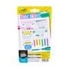 Crayola Take Note Erasable Highlighters (6ct), No Bleed Highlighters, Chisel