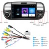Android 9 Car Stereo Compatible for Fiat 500 (2007-2015), Wireless