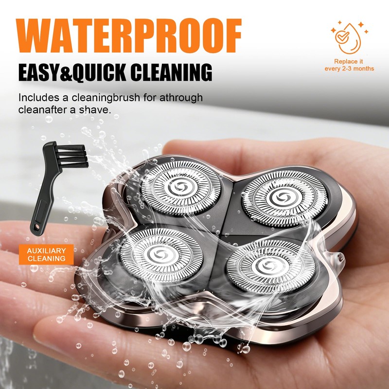 Replacement Blade Shaver PRO 4 Head for Electric Shaver Compatible