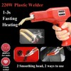 Upgraded 220W Plastic Welder, 2 in 1 Plastic Welding Kit