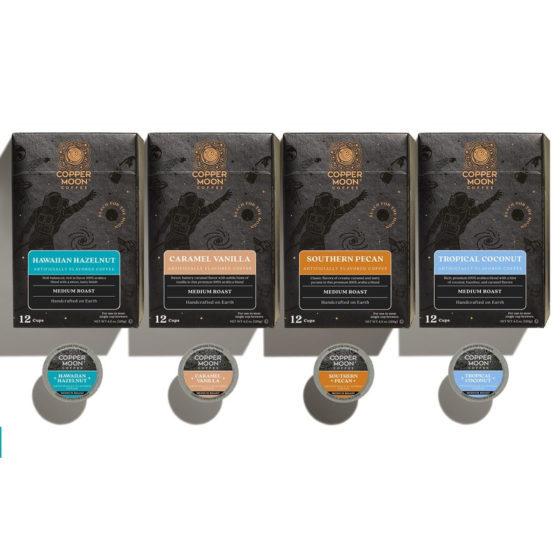 Copper Moon Single Serve Coffee Pods For Keurig K-Cup Brewers,