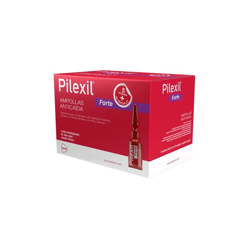 Pilexil Forte Anticaída 20 Ampolletas Armstrong