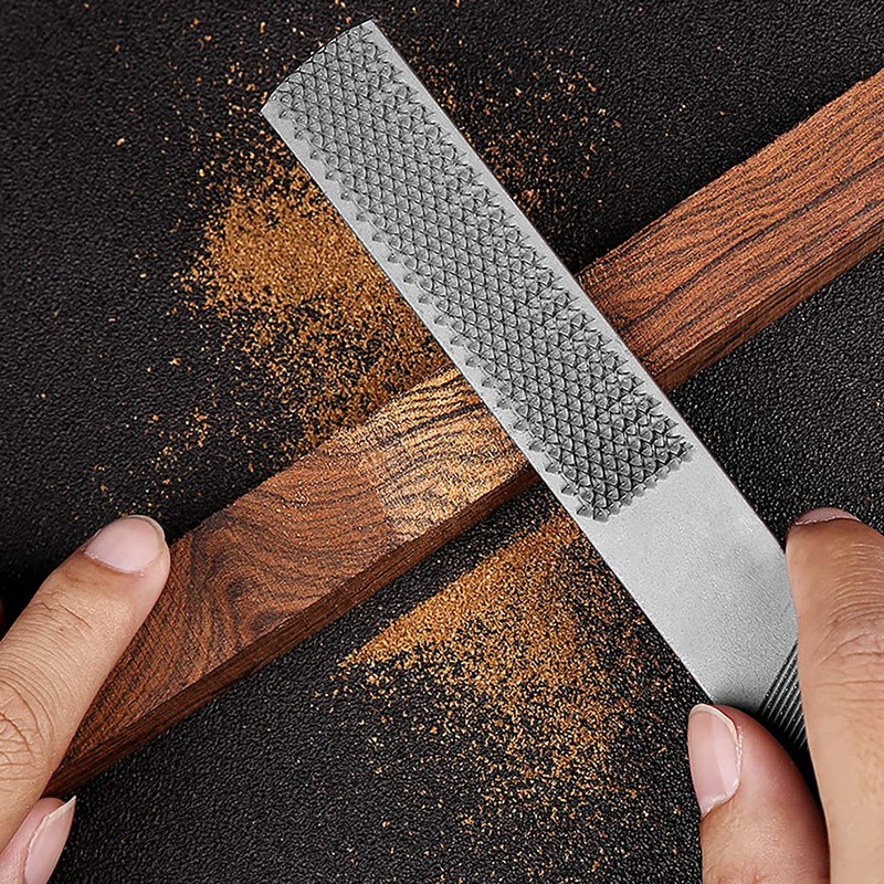 Wood Rasp Flat Rasp Steel 4 in 1 Half Shank