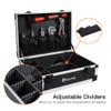 E ELIAUK Tool Box,Portable Removable Toolbox,Small Tool Box, Removable Compartments