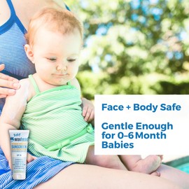 Waxhead Baby Sunscreen SPF 35 – Non-nano Zinc Oxide Mineral Lotion for 6-12 months Babies & 12-24 Toddlers | Natural Tear‑Free & Organic Hypoallergenic, Pediatrician‑Recommended Sunblock (4 oz)