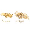 Pack of 50 Rhinestone Stud Earrings, Crystal Rivets, Rhinestone Diamond