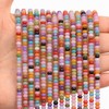 Muliteolor Rondelle Gemstone Beads 4x2mm, 150PCS Natural Stone Spacer Beads