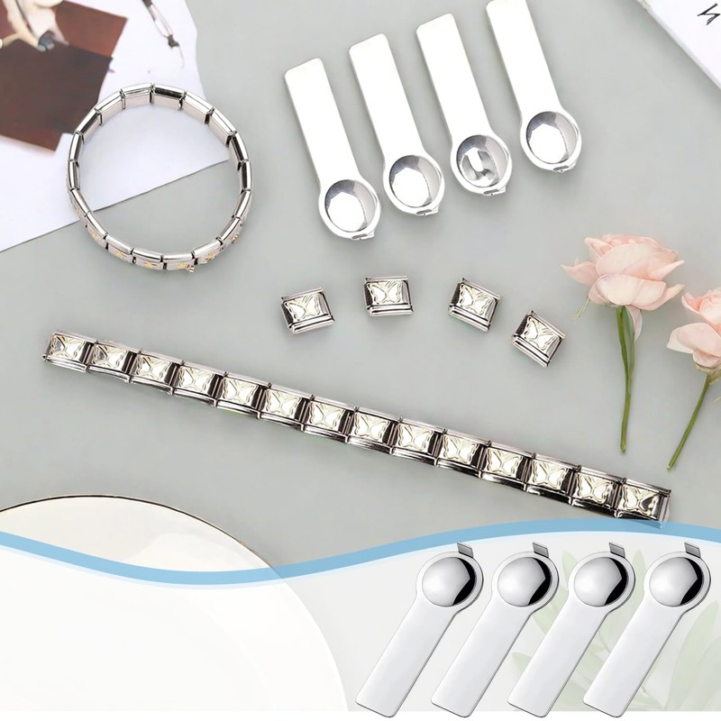 4 Pcs Nomination Charm Tools, Italian Charm Bracelet Chain Link