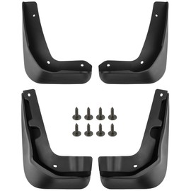 BOXI Set of 4 Front and Rear Side Mud Flaps Splash Guards Compatible for Ford Focus 2012 2013 2014 2015 2016-Sedan only(not fit Fusion/Hatchback Model)