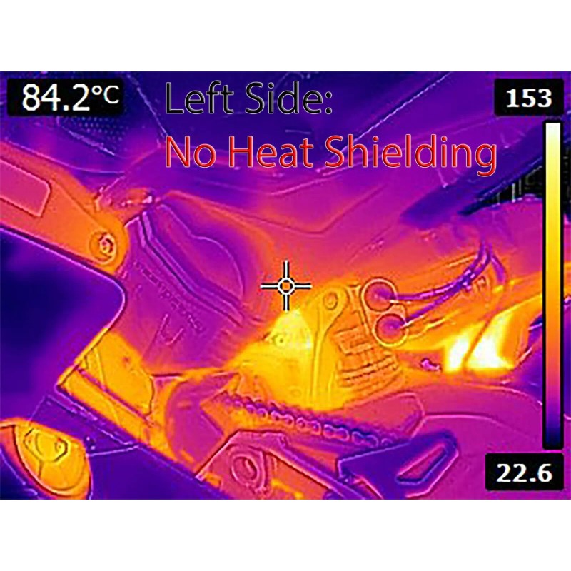 Ducati Spacers Ducati Streetfighter V4 Heat Shield Kit 2020+