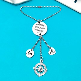 Wedding Officiant Gifts Hanging Ornament Car Rear View Mirror Hanging Accessories for Wedding Planner Appreciation Gifts Wedding Coordinator Gifts Thank You Gifts for Wedding Guest