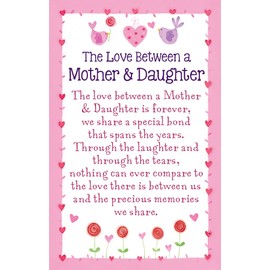 Heartwarmers The Love Between A Mother And Daughter Keepsake Card & Envelope K151E