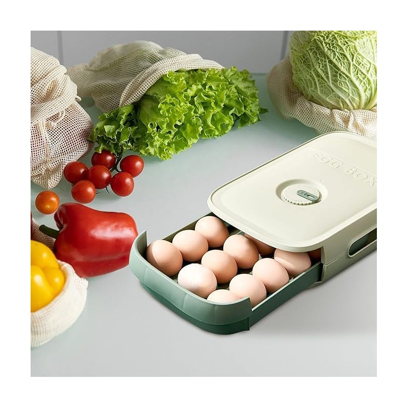 Egg Storage Fridge Egg Box, Egg Cover Eggs Plastic, Egg
