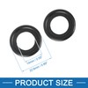 A ABSOPRO M14 Oil Drain Plug Gasket Washer Rubber Black