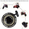 Fvrito Pull Recoil Start Spark Plug for 196cc 5.5hp 6.5hp