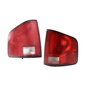 For Chevy S10 1994-2002 Pair Rear Tail Lights Driver and Passenger Side Assembly Unit GM2800124 GM2801124