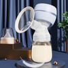 Electric Breast Pump Portable Rechargeable Silent Breastfeeding Milk Extractor Large