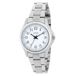 J-AXIS CB3A0001 Casual Watch, women silver, Bracelet Type