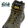 BOTAS PRO Men's Waterproof Hiking Boots, 6 Inch Slip Resistant
