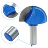 Bivethoi Round Nose Cove Box Router Bit 2" Cutting Dia