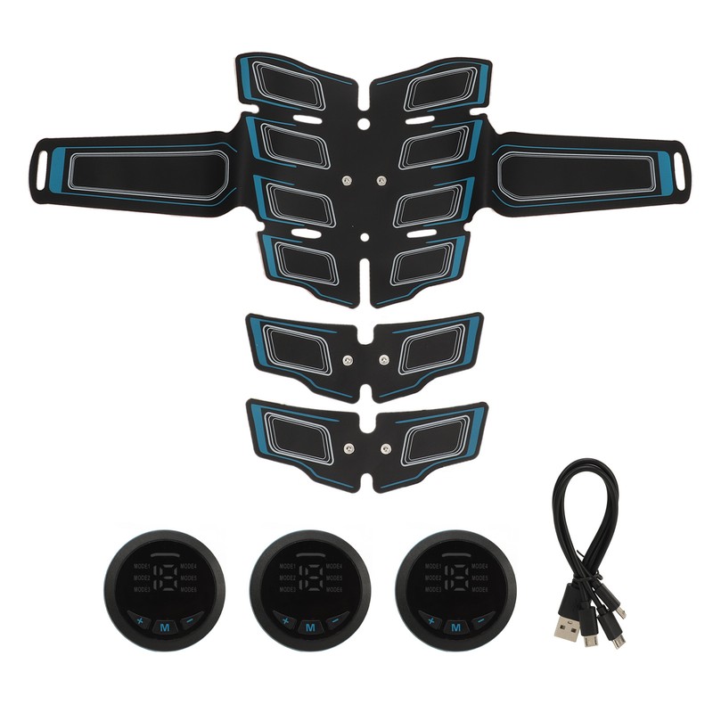 Abdominal Exercise Belt with 3 Main Units 6 Modes 15